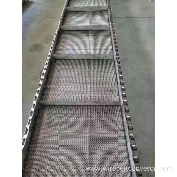 Stainless Steel Oven Baking Compound Balanced Weave Belt